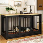 Residencia para mascotas con refuerzo de tubo de hierro Elegante y resistente jaula para perros