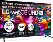 LG 65UA73006LA - TV 65", UHD 4K, WebOS 25, IA definitiva, HDR10 Pro, Superescalado, Dolby Digital Plus, Google Assistant, Negro
