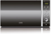 CASO MCG30 Ceramic Chef Ganador del test Haus & Garten, microondas 3 en 1 con grill + convección 2100W 30L, base de vidrio de borosilicato, función de horno hasta 200°C