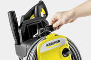 Limpiadora de alta presión Kärcher K 7 Premium Power Home, presión: 180 bares, caudal: 600 l/h, rendimiento de superficie: 60 m²/h, potencia: 3000 W, enrollador de mangueras, con pistola, boquilla turbo, lanza pulverizadora