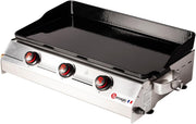 Plancha premium de 3 quemadores de 10,5 kW