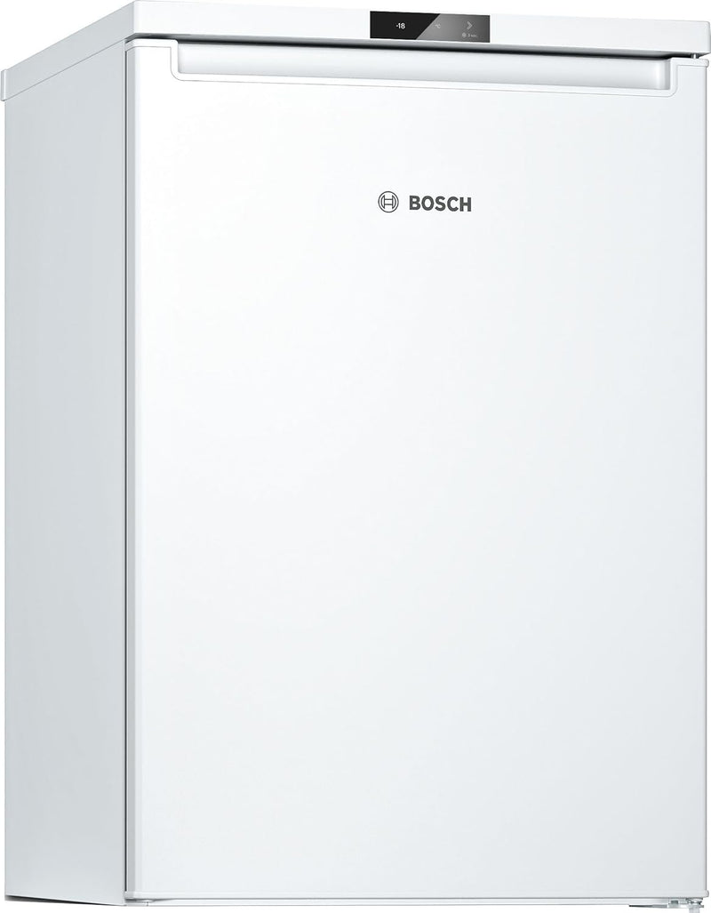 Bosch GTV15NWEB - Congelador bajo encimera de libre instalación - Serie 2 - 83 L - 3 cajones de congelación - 85 x 56 cm - Blanco