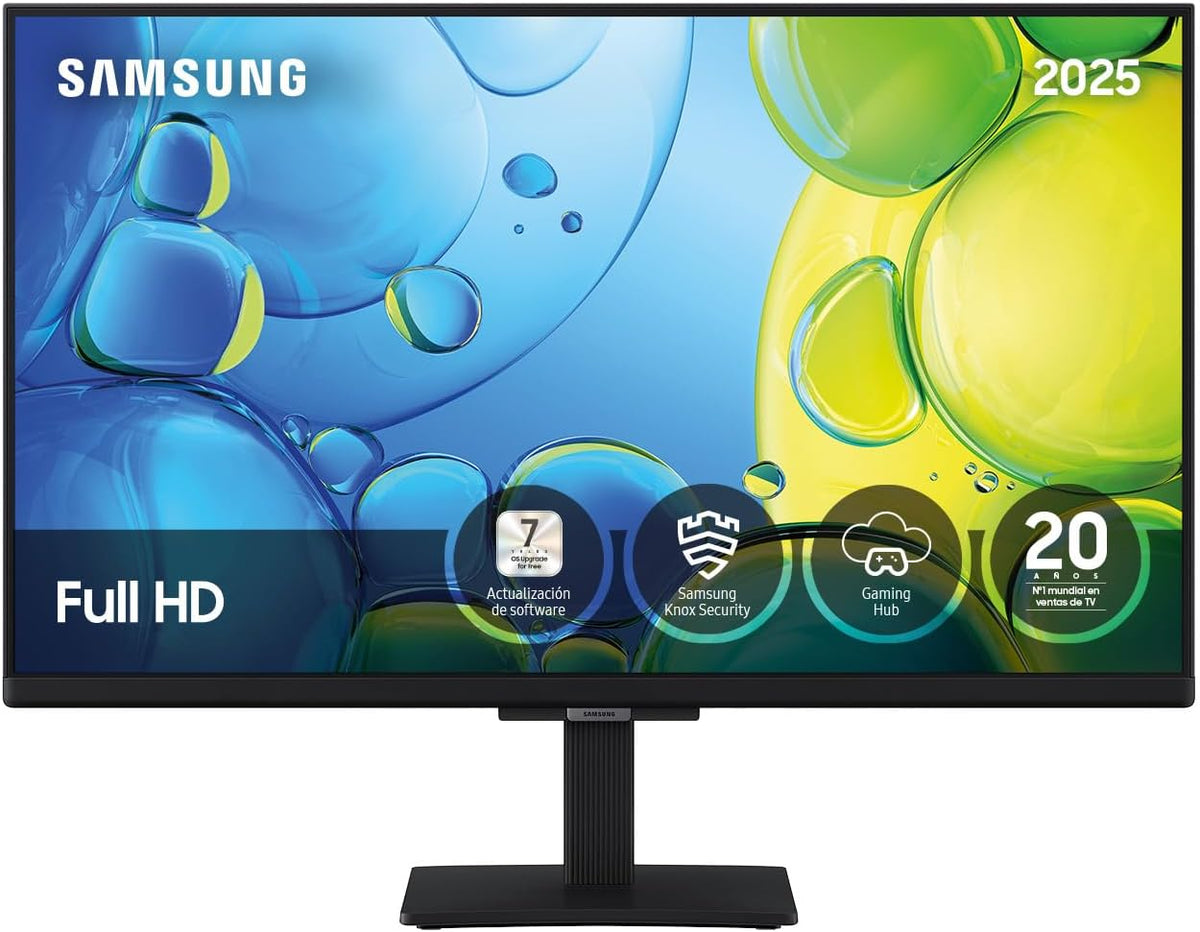 Samsung TV 24 Pulgadas Full HD F6005 4K Smart TV, Más Contraste con HDR, Sonido que sigue a la acción con OTS Lite, TV Plus y tus datos protegidos con Knox Security