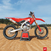POLISPORT 91617 - Kit de restyling para Honda CRF 250R 22'-24' y CRF 450R 21'-24' – Calidad y durabilidad garantizadas, color rojo