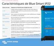 Cargador de batería Victron Energy Blue Smart IP22, salida monofásica 24 voltios 12 amperios 230 V, CEE 7/7, Bluetooth