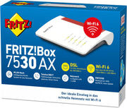 FRITZ!Box 7530 AX | Router DSL | Wi-Fi 6 de hasta 2,4 GBit/s