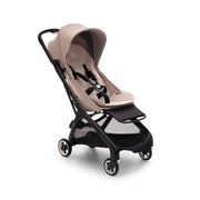 Cochecito de viaje ultracompacto Bugaboo Butterfly, pequeño y ligero, plegable con una sola mano y fácil de maniobrar, cochecito urbano ergonómico para bebés a partir de 6 meses, con mucho espacio de almacenamiento, Stormy Blue