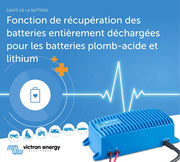 Cargador de baterías Victron Energy Blue Smart IP67 24 voltios 8 amperios 230V, Bluetooth (CEE 7/7)