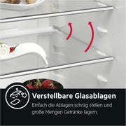 Frigorífico integrable AEG TSK5O881ES / 880 mm / 142 L / Puerta deslizante / E
