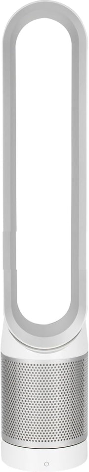 Dyson TP00 Pure Cool 2 en 1 antracita/plata, ventilador y purificador de aire silencioso, apto para dormitorios, alérgicos, salas de fumadores, filtro de aire 99,5% de polvo, polen, olores, incl. toallitas de limpieza JUNG
