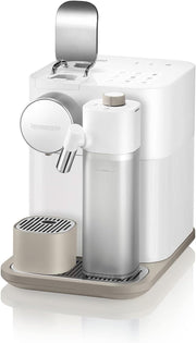 Nespresso De'Longhi EN640.W Gran Lattissima Cafetera de cápsulas con sistema automático de leche, 19 bares de presión, 1400 W, Blanco