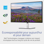 Monitor Dell U2724D UltraSharp de 27" QHD (2560x1440), 120 Hz, IPS Black, 5 ms, 98% DCI-P3, 2x USB-C, 2x DisplayPort, HDMI, 3x USB, garantía de 3 años, plata