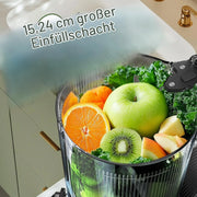 Extractor de jugos lento (Slow Juicer) C16, 250 W, capacidad de 2,6 L, boca de alimentación de 150 mm