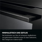 Horno empotrable AEG – Serie 5 Aire caliente circular: resultados de cocción uniformes en 3 niveles – Autolimpieza por pirólisis – 25 programas automáticos – Pantalla táctil LED – Calentamiento rápido – Negro – BPE53516AB