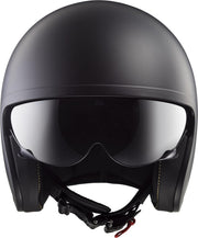 Casco abierto LS2 OF599 Spitfire II negro mate (L)