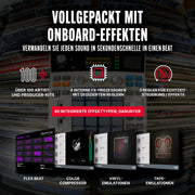 Akai Professional MPC Sample muestreador portátil independiente con batería, USB C, altavoz, micrófono, muestreo, secuenciación y producción musical