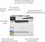 Impresora multifunción láser a color HP Color LaserJet Pro MFP 3302fdwg, fax, impresión automática a doble cara, pantalla táctil, Wi-Fi, Ethernet, USB, HP Wolf Pro Security