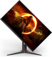 AOC Gaming Q27G2S - Monitor de 27 pulgadas QHD, 165 Hz, 1 ms, Adaptive Sync (2560x1440, HDMI, DisplayPort) negro/rojo