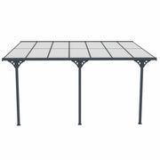 Cubierta para terraza Fornorth 435x300x225-270cm