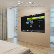 Televisor RCA de 32 pulgadas (80 cm) LED HD sin funciones inteligentes, con triple sintonizador (DVB-T/T2-C-S/S2), HDMI, VGA, reproductor multimedia USB, CI+ y modo hotel
