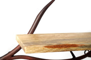 Estantería de pared Kobolo - Rama - 3 niveles - 71x20x56 cm - Hierro y madera