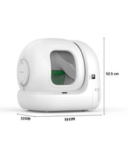 Arenero autolimpiable PETKIT Pura Max 2, 76L, eliminación de olores xSecure, control por aplicación, para varios gatos