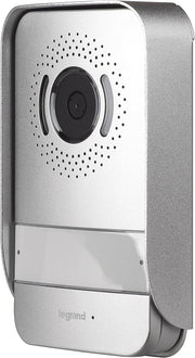 LEGRAND, Easykit Essential 367915 Kit de videoportero con conexión de 2 hilos, monitor a color de 7" y cámara gran angular 1/2, kit para vivienda unifamiliar, ampliable, fuente de alimentación empotrada en línea,