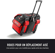 FACOM - Caja de herramientas textil con ruedas, Bolsa ProBag, 550mm x 360mm x 440mm, BS.R20PB