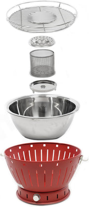 Barbacoa portátil Mapa Grill - Carbón vegetal - Sin humo - 35 cm de diámetro