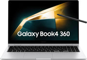 Samsung Galaxy Book4 360 Ordenador portátil 15.6'', Plataforma Intel Evo – Intel Core Ultra 7, 16GB RAM 512GB SSD Intel Graphics, Plata, teclado AZERTY FR