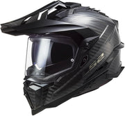 Casco de motocross LS2 MX701 Explorer C Carbon (Carbono, XL (61/62))
