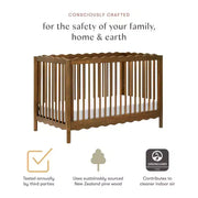 Cuna convertible 4 en 1 Swell de Babyletto con kit de conversión para cama infantil