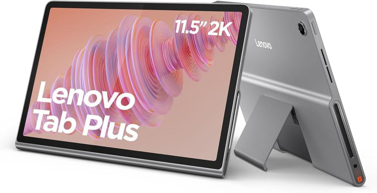 Tableta Lenovo Tab Plus, pantalla táctil 2K de 11,5", Mediatek Helio G99, sistema de audio JBL con 8 altavoces, 8 GB de RAM, SSD de 256 GB, Android 13, gris