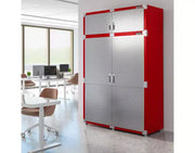 Juego de gabinetes de almacenamiento extra anchos de 2 piezas Seville Classics UltraHD, 60 x 24