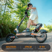 Patinete eléctrico Kukirin G2, autonomía de 55 km, scooter eléctrico, 10"