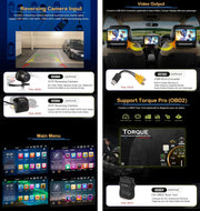 Erisin Autorradio Android 14 de 7 pulgadas, 8 núcleos, 4GB+64GB, Bluetooth, Navegador GPS para VW T5, Golf 5, Golf 6, Polo, Caddy, Tiguan, Touran, Passat, Seat, CarPlay inalámbrico, Android Auto, DAB+, DVD, DSP, WiFi, RDS, USB, OPS