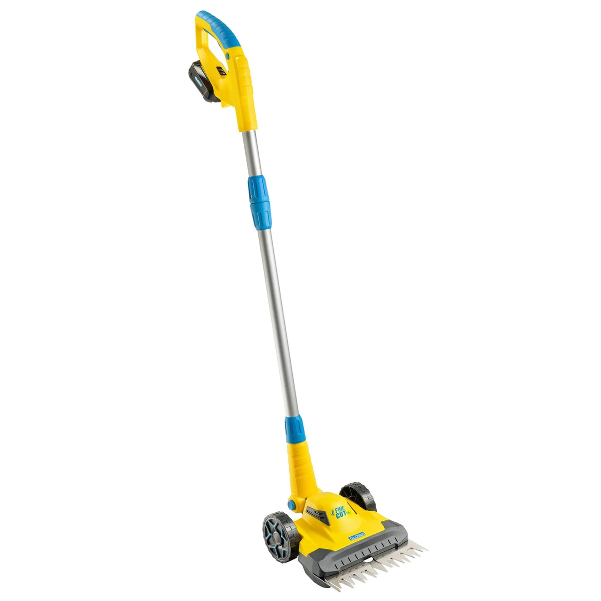 Gloria FineCut 18V Set, cortabordes a batería, recortadora de bordes de césped y tijera para hierba 25 cm, complemento ideal para robots cortacésped
