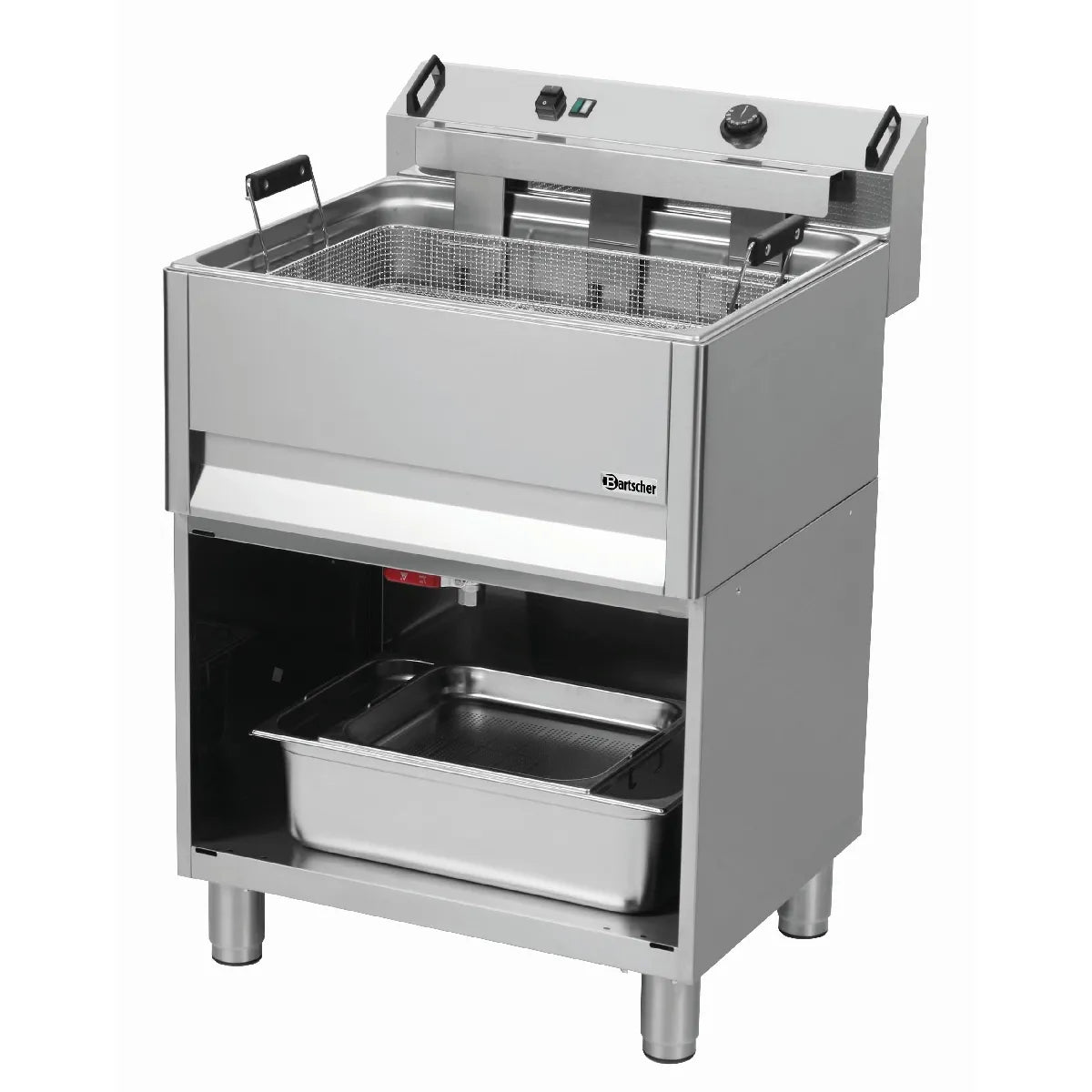 Freidora de buñuelos 30 litros - Base abierta - Bartscher