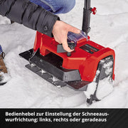 Quitanieves a batería Einhell GE-ST 36/40 Li E Power X-Change (iones de litio, 36 V, ancho de trabajo 40 cm, altura máx. de nieve 20 cm, incl. batería y cargador)