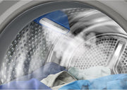 Lavadora Beko 8 kg, Stiftung Warentest BIEN (1,9)*, 1400 rpm, función de vapor SteamCure, tambor protector AquaWave, programa StainExpert, B5WFT78410W, blanco