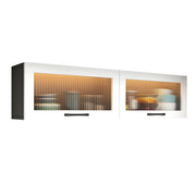 Alacenas de pared para cocina, de madera blanca