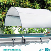 Toldo para piscina elevada Intex