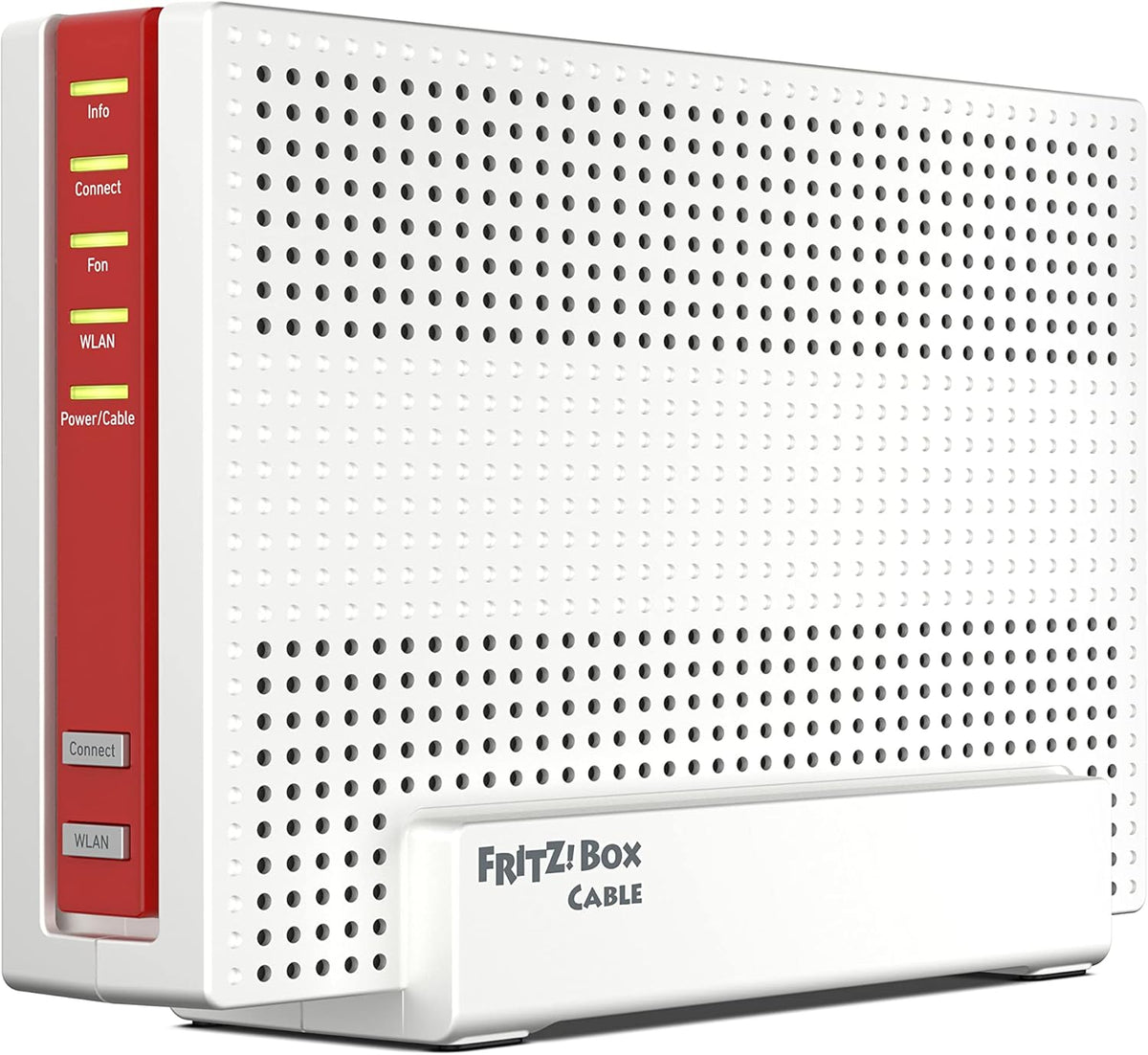 FRITZ!Box 6690 Cable | Router para conexión por cable (módem de cable DOCSIS 3.1, Wi-Fi 6 4x4 (WLAN AX) con 4800 Mbps (5 GHz) + 1200 Mbps (2,4 GHz), 1 puerto LAN de 2,5 gigabits, USB 3.0, DECT)
