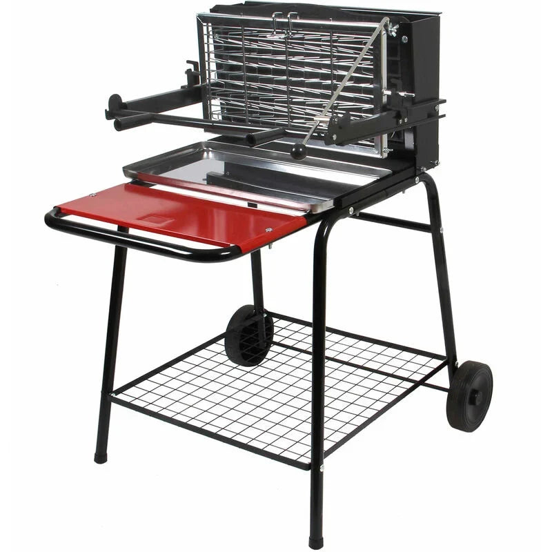 SOMAGIC - Barbacoa de carbón con hogar vertical RAYMOND