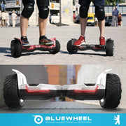 Hoverboard todoterreno premium de 8.5" Bluewheel HX510 SUV, marca de calidad alemana - Modo de seguridad para niños y aplicación - Bluetooth - Potente motor dual - Patinete eléctrico autoequilibrado