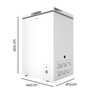 Congelador horizontal Bolero CoolMarket 99 blanco E