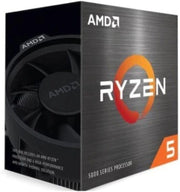 Procesador AMD Ryzen 5 5600X (6 núcleos/12 hilos, TDP de 65 W, zócalo AM4, 35 MB de caché, frecuencia turbo de hasta 4,6 GHz, ventilador Wraith Stealth)