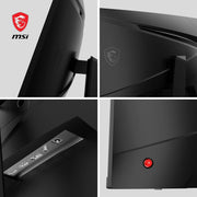 Monitor Gaming curvo MSI G2422C Full HD de 23,6" - Panel VA 1500R 1920 x 1080, 180 Hz / 1 ms, Adaptive Sync - DP 1.2a, HDMI 2.0b CEC