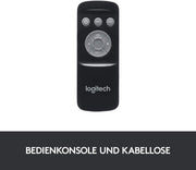 Sistema de sonido 5.1 Logitech Z906, altavoces con sonido envolvente de 1000 vatios, THX, múltiples entradas de audio, mando a distancia, enchufe UE, PC/PS4/Xbox/equipo estéreo/TV/smartphone/tableta - Negro