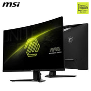Monitor Gaming curvo MSI MAG 32CQ6F de 32" FHD - Panel Rapid VA 2560 x 1440 1500R, 180 Hz / 0,5 ms, DisplayHDR 400, AMD FreeSync, AI Vision, compatible VESA, inclinable - HDMI 2.0b, DP 1.4a